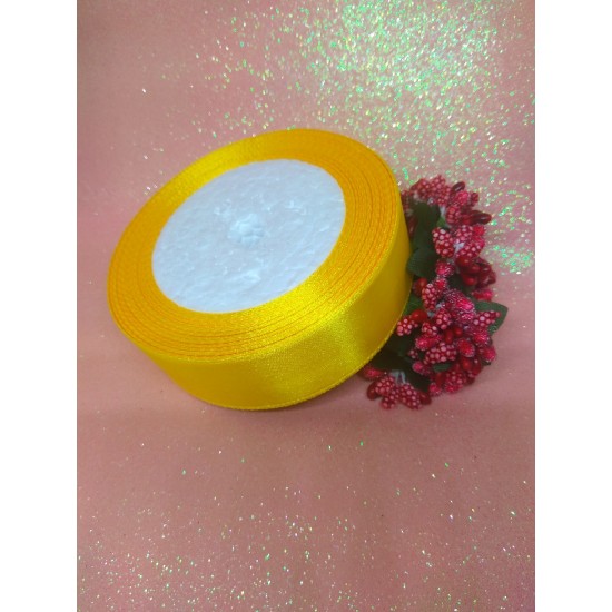 Ленты атласные однотонные 2,5 см, цена за 5 м